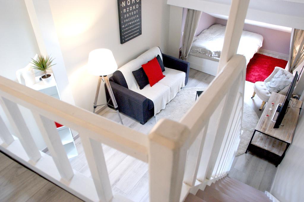 Free Parking - Self Checkin - Wifi - Duplex La Fusterie - Superbordeauxアパートメント 部屋 写真